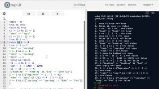 CS101 Ruby - Session 3 Part 2 - Boolean and Operators