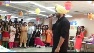 Maninder Sunam Live performnce at Diwali Samsung Noida India | latest punjabi songs