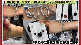 ❤️BROQUELES DE CORAZÓN, ARRACADAS Y MUCHA JOYERÍA DE PLATA .925 PARA 14 de FEBRERO AL MEJOR PRECIO