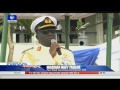 Nigerian Navy Parade Fair Wind Ceremony For Former FOC 190915