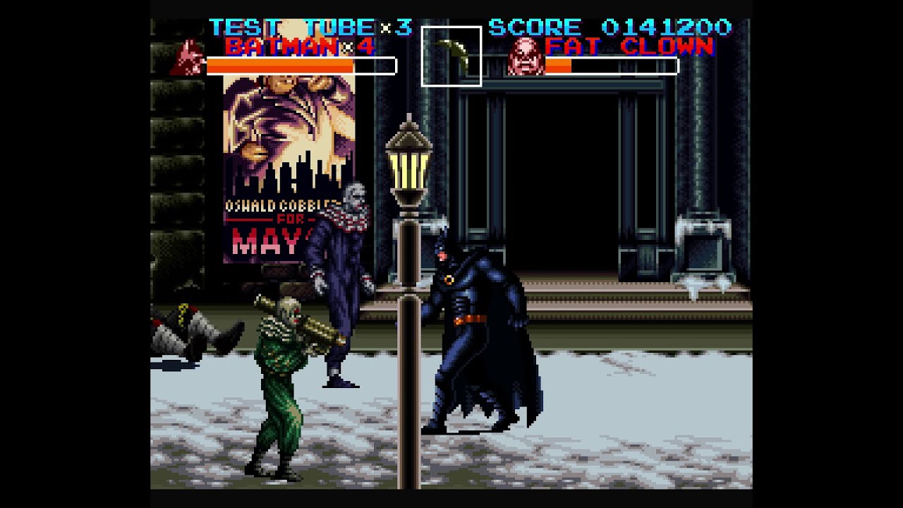 Batman Returns (SNES) - Full Playthrough - YouTube