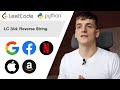 LeetCode 344: Reverse String [Python]