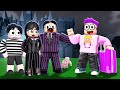 We Get Adopted By WEDNESDAY ADDAMS In Roblox?!? *CRAZY ROBLOX STORY!*