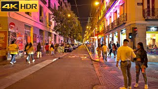 😈 Madrid After Dark 😈 | Madrid, Spain Night Walk - October 2022 [4K HDR]