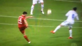 FC Bayern - Darmstadt 98 [1:0] Xabi Alonso WELTKLASSE Tor [DFB Pokal 2015]