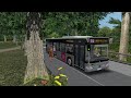 omsi 2 grand paris moulon transdev les cars moulon mercedes benz o530 citaro zf em route 14