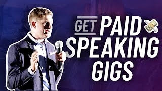How I Booked my First Paid Speaking Gig for $12,500 and How to Get Paid Speaking Gigs
