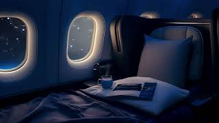 Airplane Sounds for Deep Sleep | 10 Hours White Noise | Focus, Sleep, Relax