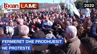 Fermeret dhe prodhuesit ne proteste