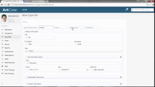 ArkCase Creating a Case