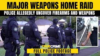 Firearms ammunition and weapons allegedly seized in NSW raid