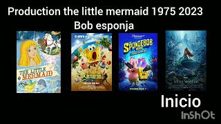 Spongebob movie the little mermaid 2023 1975 menu DVD piratas