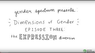 Dimensions Of Gender Expression