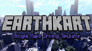 Gameplay ➜ EarthKart: Google Maps Driving Simulator ✅1080p-60FPS✅