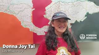 Missionary Month 2023.  Donna Tai