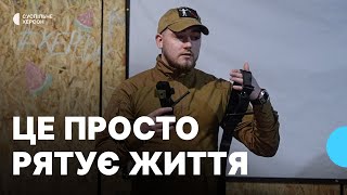 У Херсоні військові навчали домедичній допомозі