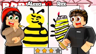 ROBLOX SPEED DRAW WITH ALEXA!