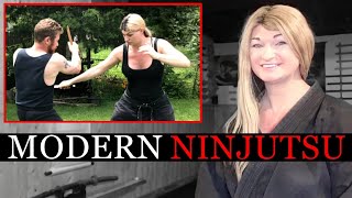 How To Use MODERN NINJUTSU For SELF DEFENSE | Ninja Martial Arts Training Techniques: Ninpo Taijutsu