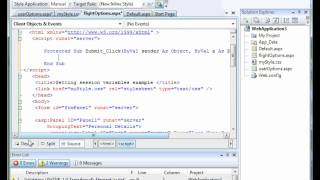 Using Session Variables 2