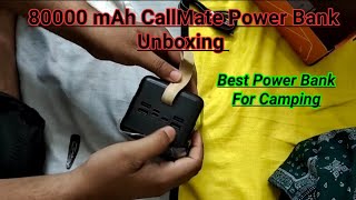 Callmate 80000 mAh Power bank | Biggest capacity Power bank | Best Power station For Camping