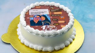 Anniversary Cake Design| Chocolate Cake Recipe| Couple Cake|Wedding Cake|Chocolate Cake Design |Cake