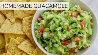 HOW-TO MAKE HOMEMADE GUACAMOLE | easy guacamole recipe