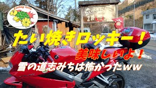 #109 「たい焼きが食べたくて雪の道志みちを往く！」【VFR800F】【徒然なるモトブログ】