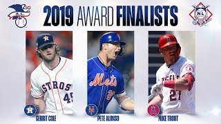 2019 MLB Award Finalists (Mike Trout, Christian Yelich, Cody Bellinger and others!)