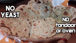 Baby Naan| NO YEAST, TANDOOR OR OVEN| LOCKDOWN RECIPE #12|