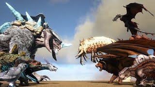 Aberration Vs Scorched Earth Creatures Ark Survival Evolved