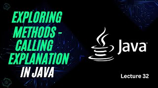 Method Calling in Java | Lecture 32 part 2