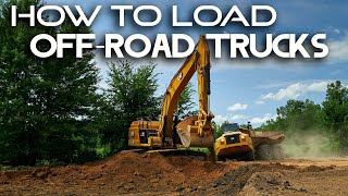 HOW TO LOAD AN OFF ROAD TRUCK // Heavy Equipment Operator Tips \u0026 Tricks