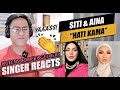 Siti Nurhaliza and Aina Abdul - Hati Kama [LIVE] | SINGER REACTION