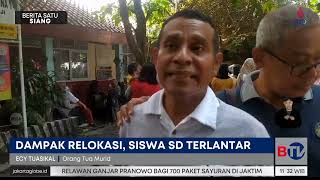 Ratusan Murid SDN Pondok Cina 1 Depok Terlantar Imbas Relokasi