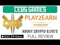 CEBG Games NFT Project Review- Play2Earn - The new gaming project