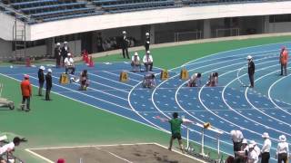 20160507 東京選手権 男子100m 予選7組