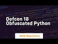Defcon 18 obfuscated python