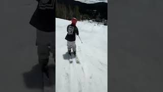 I tried this Trick for 3 hours straight 😰⛷