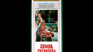 SAVANA SELVAGGIA (1981) Scena del coccodrillo