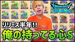 【ドラクエウォーク】初めての『こころ』紹介!!リリース半年の間でぎこちゃんが集めたこころSは!?【ぎこちゃん】