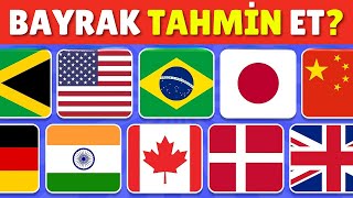 Bayrak Tahmin Et | Ülkelerin Bayrağını Tahmin Et! | Bayrak Quiz