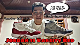 The NEWEST Jordan 11 Varsity Red Cherry Quick Unboxing! Titan Release! Varsity Red or Cool Grey 🤔