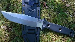 Benchmade Arvensis 119 Fixed Blade 154CM Stainless Steel Sibert Design Survival Knife - Brief View