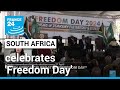 South Africa celebrates 'Freedom Day': country remembers an historic election every April 27