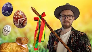 Pagan Easter Traditions In The Czech Republic | Making of Pomlázka