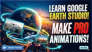 Professional Google Earth Studio Animations | Learn How to Create Them