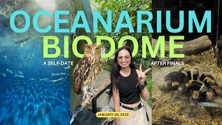 Solo Date at Manila Ocean Park \u0026 Philippine Biodome | Silent Vlog