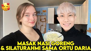 DARIA PERTAMA KALI MASAK NASI GORENG, LUCU BANGET !!!