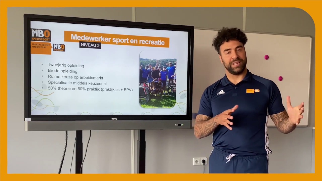 Voorlichtingspresentatie Medewerker Sport En Recreatie (niveau 2) - YouTube