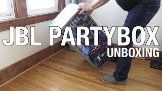 JBL Partybox Unboxing